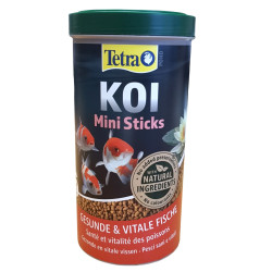 ZO-128897 Tetra Alimento completo Koi stick junior 1 litro , 370 g para Koi de hasta 15 cm de longitud comida para estanques