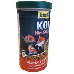 Tetra Complete food Koi stick junior 1 liter , 370 g for Koi up to 15 cm pond size pond food
