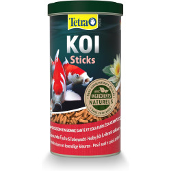 Alimento flutuante completo Koi stick 1 litro , 140 g para carpas de lago Koi ZO-757608 comida de lago