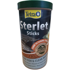 Tetra Sterlet Sticks 1 litre - 580 g nourritures pour esturgeons Accueil