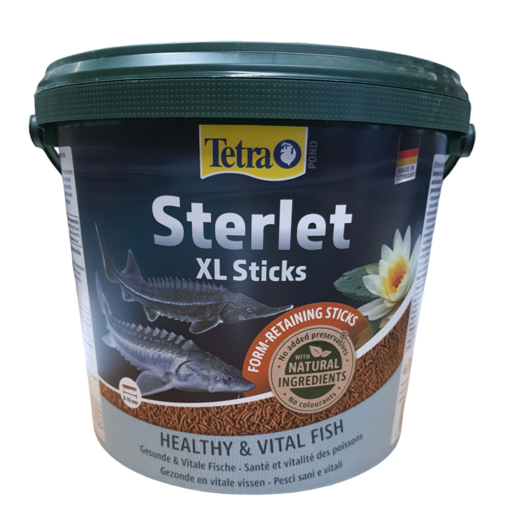 Sterlet Sticks Seau de 5 litres - 2.4 kg nourritures pour esturgeons Tetra ZO-250260 vijvervoedsel