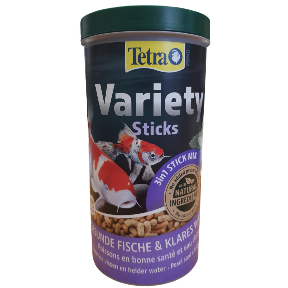 Tetra Variety Sticks 1 liter - 150 g food for goldfish, koi and melanotes pond food