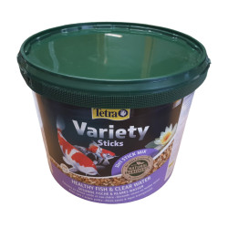 Tetra Variety Sticks 10 liters - 1.65 kg food for goldfish, Koi and melanotes pond food
