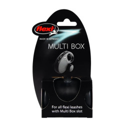 Flexi multi-box traktaties of zwart poepzakje voor flexi leiband Flexi ZO-464367 Laisse enrouleur chien