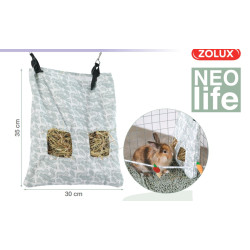 Neo life 30 x 35 cm Hooizak voor konijnen zolux ZO-201004 Voedselrek