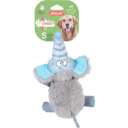 zolux Elefant Yvan S Soundspielzeug für Hunde ZO-480521 Plüschtier für Hunde