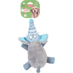 zolux Elefant Yvan M Sound-Spielzeug für mittelgroße Hunde ZO-480527 Plüschtier für Hunde