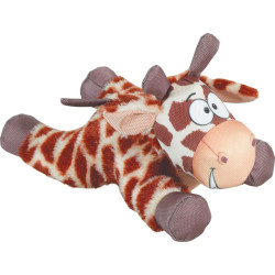 zolux Giraffe Olaf M Klangspielzeug für mittelgroße Hunde ZO-480530 Plüschtier für Hunde