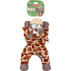 zolux Giraffe Olaf L Klangspielzeug für große Hunde ZO-480536 Plüschtier für Hunde
