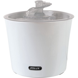 zolux Calypso 3-litre grey water fountain for cats and dogs Fountain