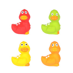 Lelka Duck Toy Kilka kolorów Zabawka dla psa sprzedawana pojedynczo. FL-523047 Flamingo