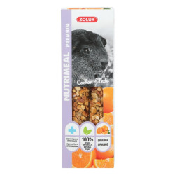 zolux 2 premium orange sticks for guinea pigs, for rodents Snacks and supplements