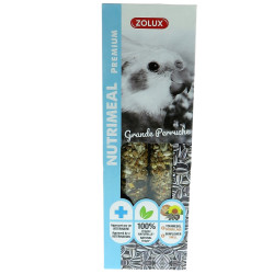 zolux Leckerbissen 2 Sticks Premium Sonnenblume für große Wellensittiche , für Vögel ZO-137129 Sittiche und Großsittiche