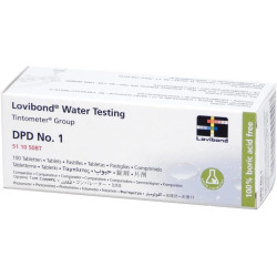 Lovibond Reagente - Cloro DPD N 1 (100 unità) 511050BT Analisi del pool