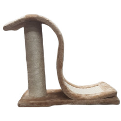 Trixie Inca wave scratching post with plush edge, for cats Scratchers and scratching posts