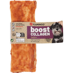 Flamingo Boost Strips with Salmon & Collagen 30 g for dogs Dog treat