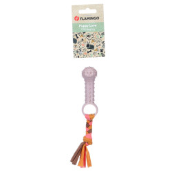 Flamingo Bunty Knochenspielzeug Taupe ø 3.2 x 20 cm für Welpen FL-523707 Kauspielzeug für Hunde