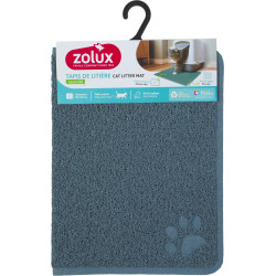 zolux Hygienematte 40 x 60 cm blau für Katzen-Toilettenhaus ZO-474424 Vorleger für Katzenstreu