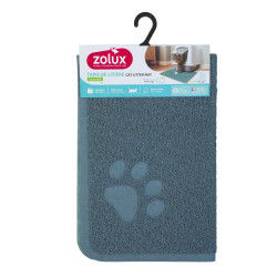 zolux Hygienematte 60 x 90 cm blau für Katzen-Toilettenhaus ZO-474425 Vorleger für Katzenstreu
