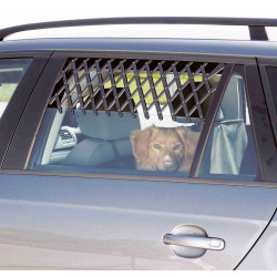 TR-13102 Trixie Rejilla de ventilación de la ventana del coche 30 x 110 cm. para perros. Montaje del coche
