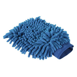 kerbl Gant de toilettage bleu 20 X 15 cm pour chien Accessoires pour le bain et la douche