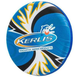 BP-56370668-BLEU Kerlis un disco volador de neopreno de 24 cm - color azul para juegos de piscina Juegos de agua