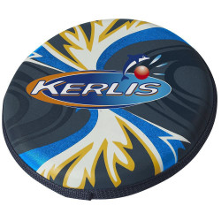 BP-56370668-NOIR Kerlis un disco volador de neopreno de 24 cm, de color negro Juegos de agua