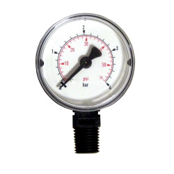 Manometer voor PENTAIR filters R152047 PENTAIR SC-PAC-051-1653 Drukmeter