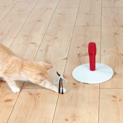 Trixie spiele Stimulator für Katzen ø 22 × 18 cm TR-46008 Angelruten und Federn