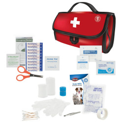 TR-19455 Trixie Kit de emergencia - Botiquín de primera calidad para perros y gatos Higiene y salud del perro