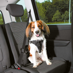 Arnês de carro S-M Dog Confort para cães TR-12855 Montagem do carro