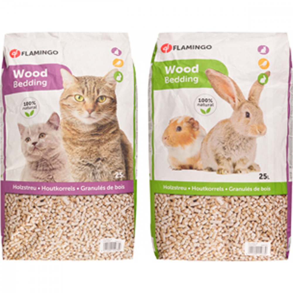 Wood Pellet Litter 25 Liters Or 15 Kg For Cats Or Rodents Fl 20