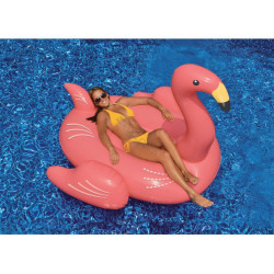 SC-FUN-900-0003 SWIMLINE Boya gigante de flamencos rosas para juegos de piscina Boyas y brazaletes