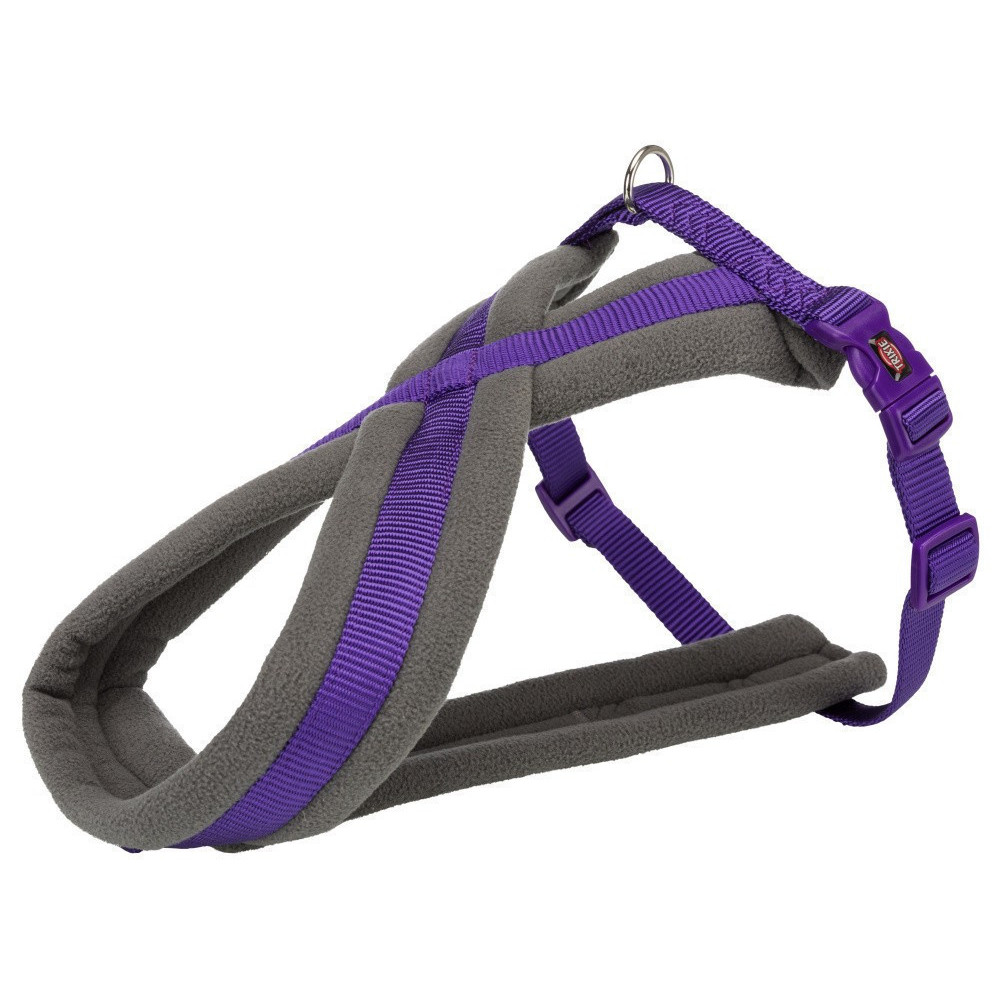 Trixie touring harness size XS purple color for dog dog harness