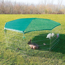 Trixie external enclosure with protective net ø 210 x 75 cm. pour animaux. Enclosure