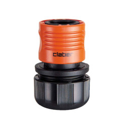 Claber Quick Couplings for Garden Hose 3/4 - 19 to 25 mm Tuyau