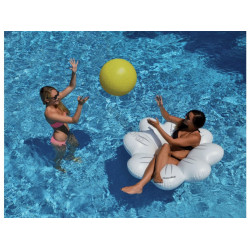 SC-FUN-900-0002 SWIMLINE Boya flotante Daisy + pelota para juegos de piscina Boyas y brazaletes
