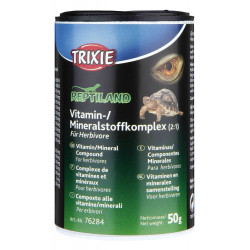 Trixie vitamines et minéraux 50 g pour reptiles herbivores Nourriture
