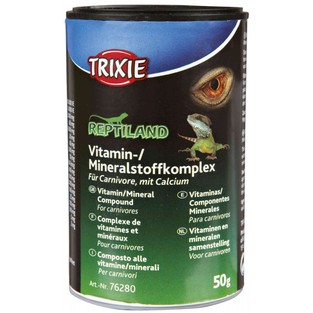 Trixie vitamine und Mineralien für fleischfressende Reptilien TR-76280 Essen