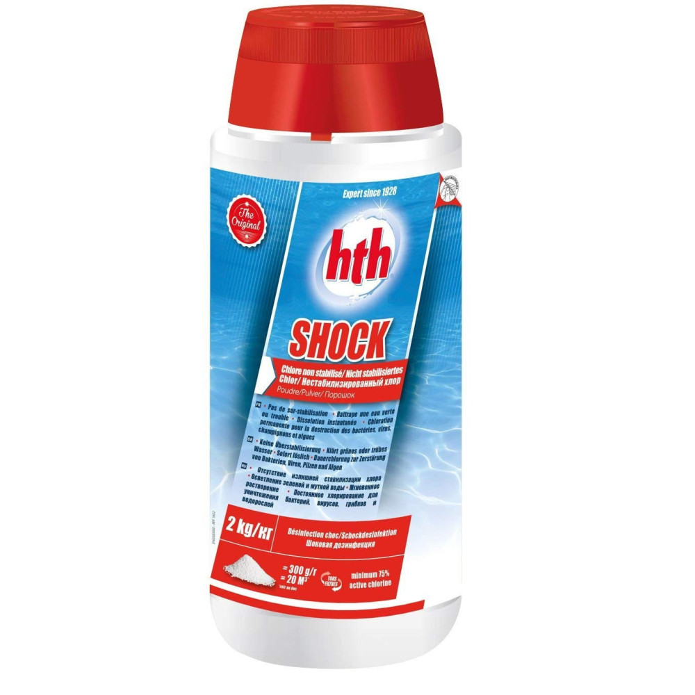 Shock Disinfection - Calcium Hypochlorite Powder HTH Shock 2 Kg SC-