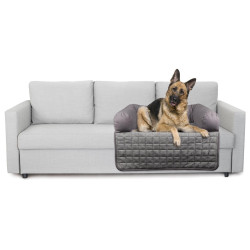 Ochraniacz na sofę - szary Conrad 90 x 90 x 16 cm. dla psa FL-519199 Flamingo Pet Products