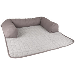 Flamingo Pet Products Sofa protector - Conrad grey 90 x 90 x 16 cm. for dog Dog cushion