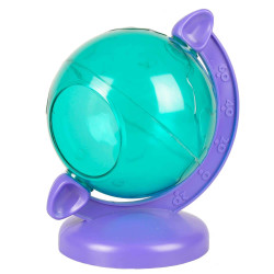 Groene en paarse bol. Spelletjes voor kleine hamsters. Flamingo FL-210116 Spelletjes, speelgoed, activiteiten