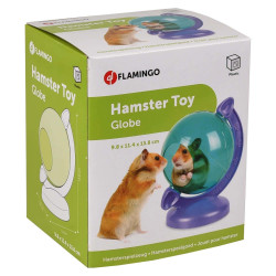 Flamingo Pet Products Globe Terrestre vert et violet. jeux pour petit hamsters . Jeux, jouets, activités