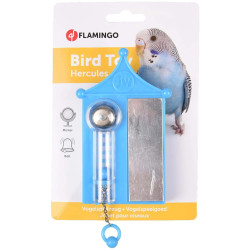 Flamingo Pet Products Hercules parrocchetto giocattolo con specchio. per uccelli. FL-110108 Giocattoli