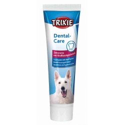 TR-2545 Trixie Pasta de dientes con sabor a carne 100g Cuidado de los dientes de los perros