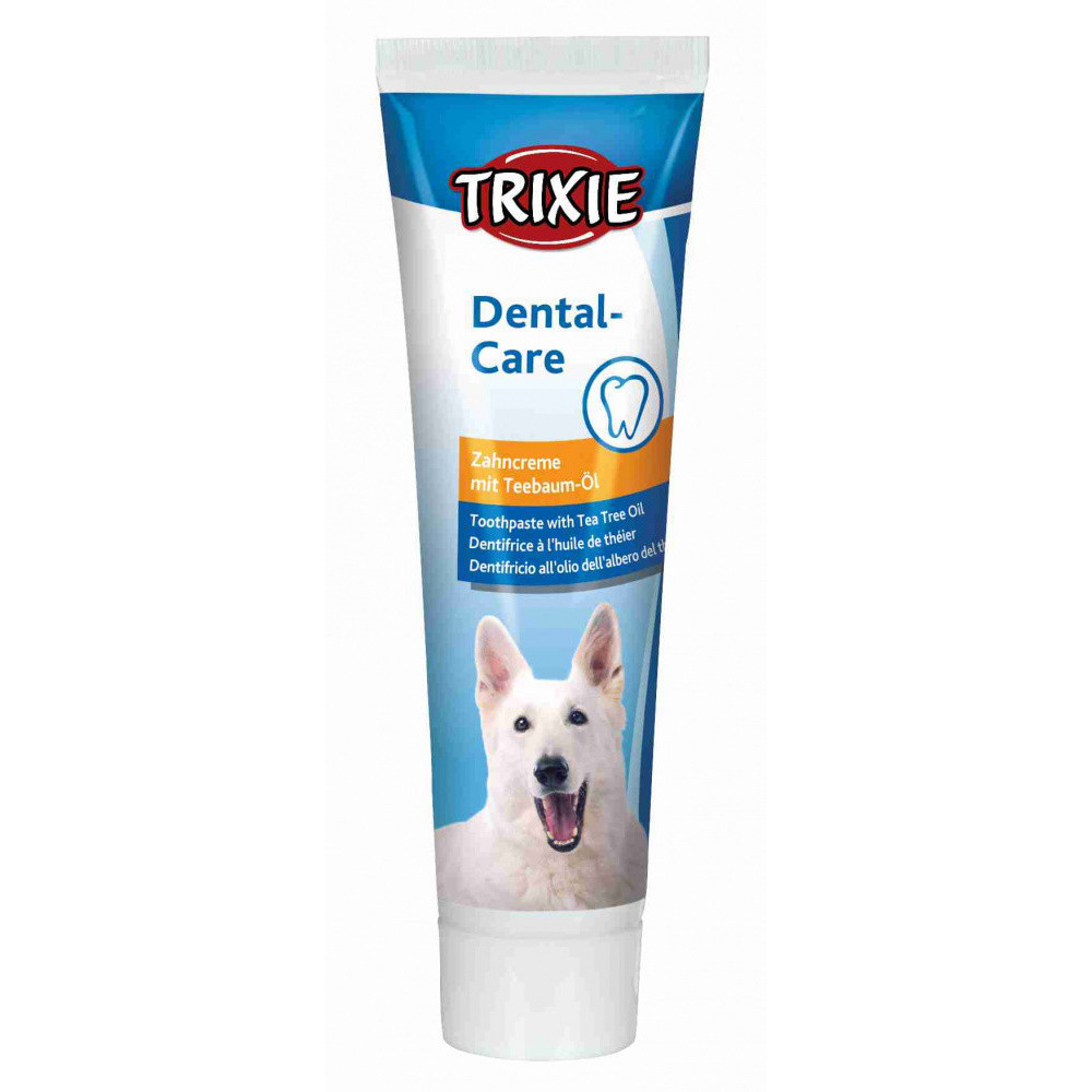 Trixie Dentifrice à l'huile de théier 100g Soins des dents pour chiens