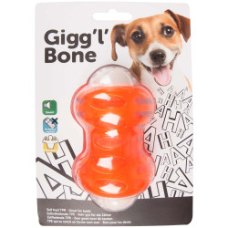 Karlie OS toy that chuckles 12 cm. orange. for dogs. Chew toys for dogs